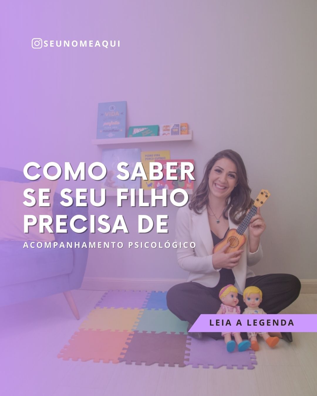 Idéias de conteúdos para Psicólogos sobre Psicologia infantil