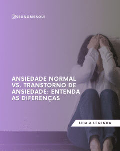 Posts prontos para psicologia personalizados